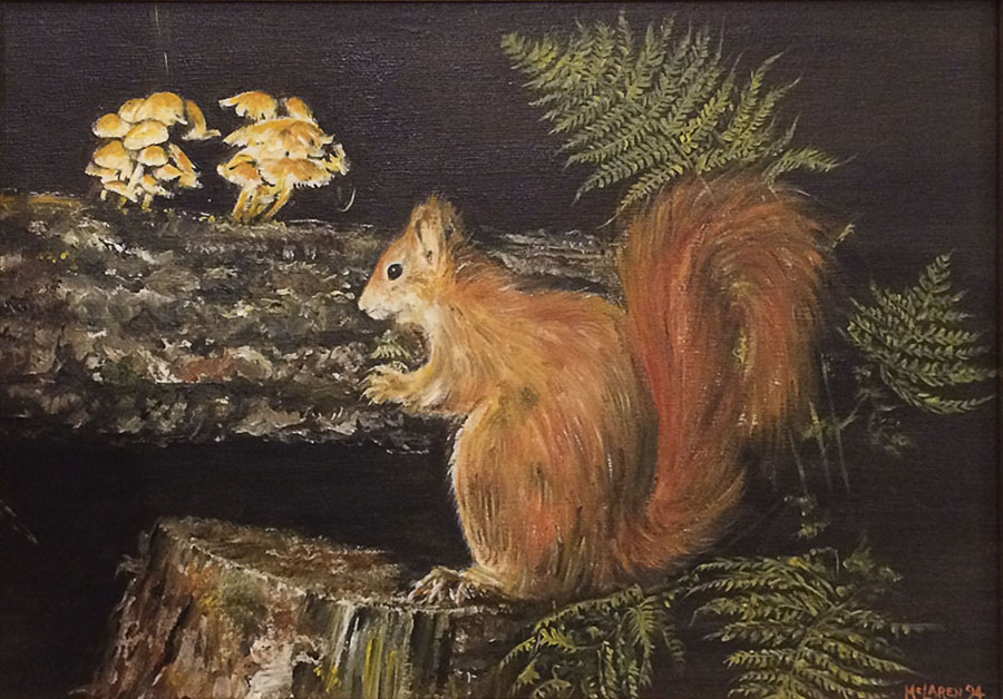 Squirrel Nutkin. Oils_a
